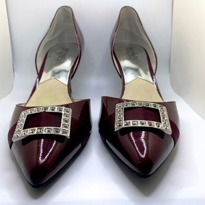 Michael Kors Patent Leather Shirley Mid Pumps